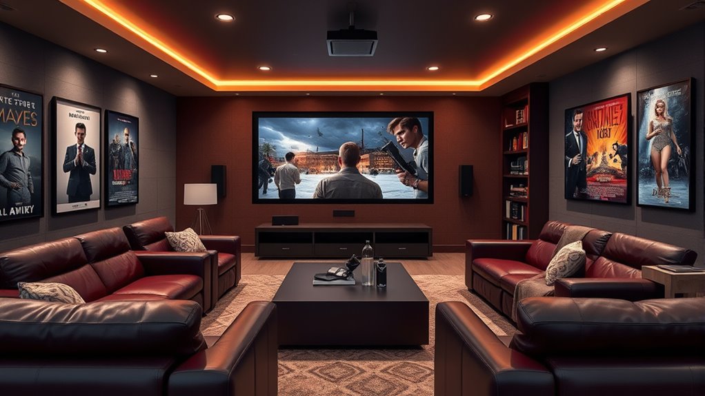 personalized home theater features