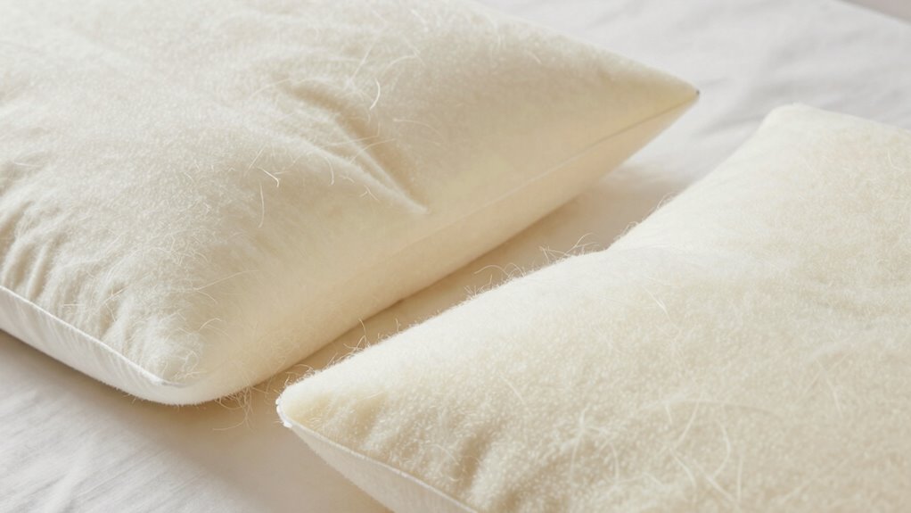 pillow feel and durability