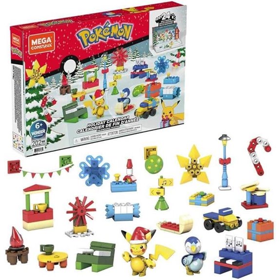 Mega Pokémon Building Toys Set with Characters