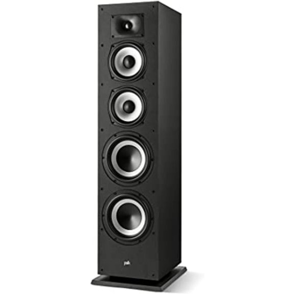 Polk XT70 Tower Speaker Hi-Res Audio Black