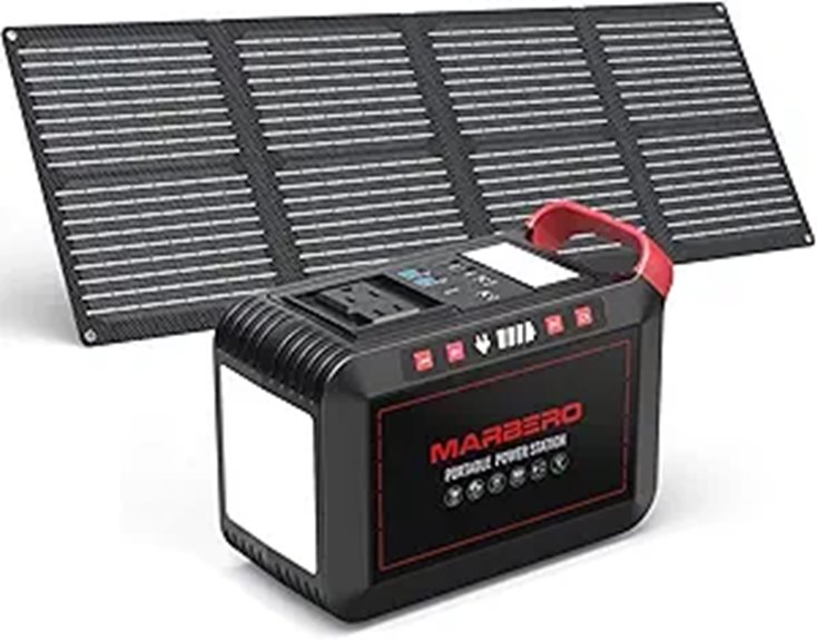 MARBERO 237Wh Solar Generator with Panel Set