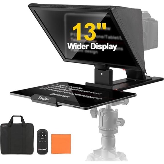 Desview P13 Portable Teleprompter for Cameras