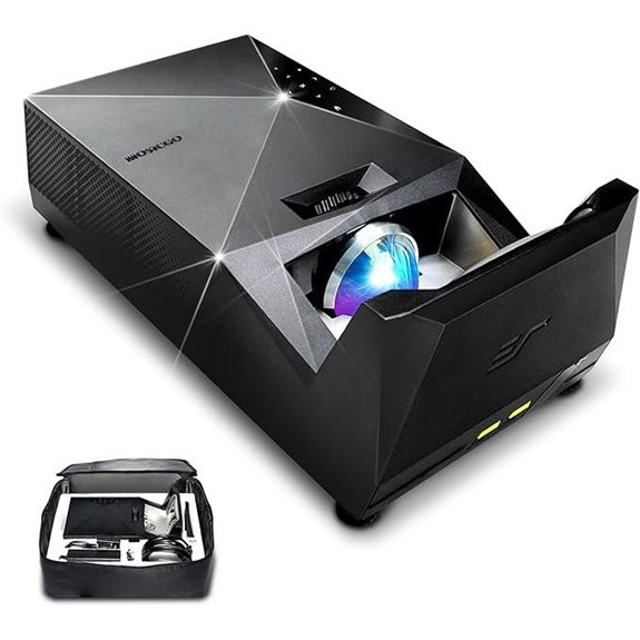 EliteProjector Portable Outdoor 1080p Projector with Bluetooth