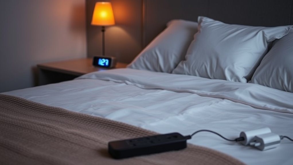 power down for better sleep