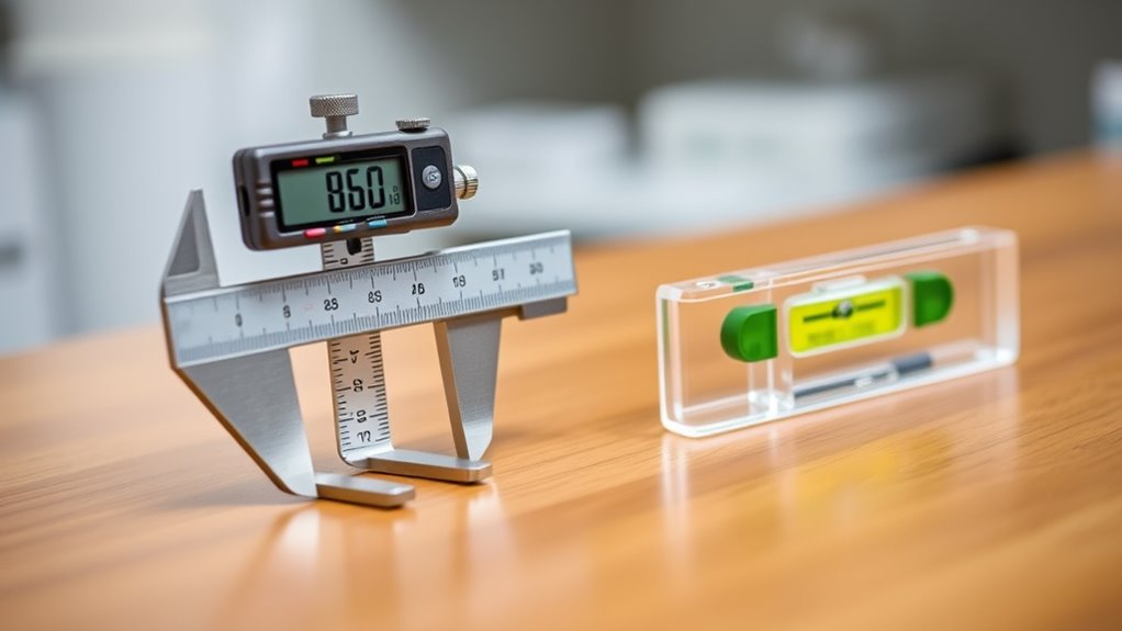 precise measurement and leveling