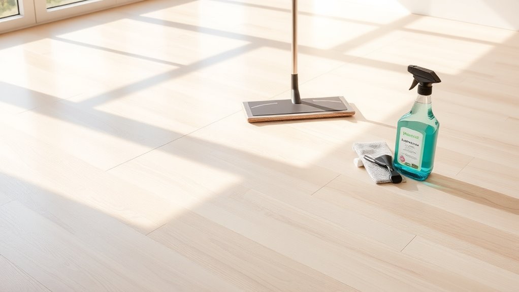 preserve floors with less