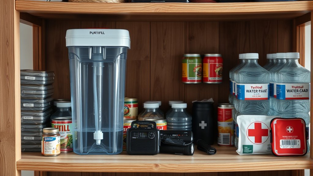 preserve food and water