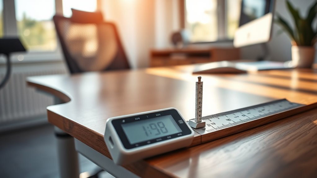 proper desk height importance