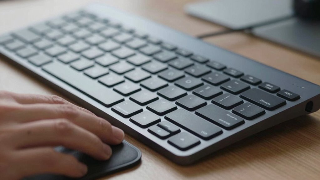 proper keyboard and wrist posture