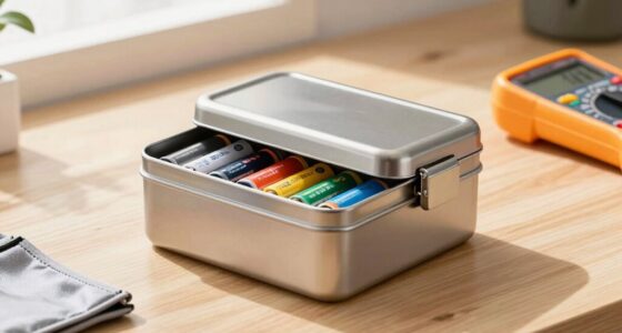 proper rechargeable battery storage