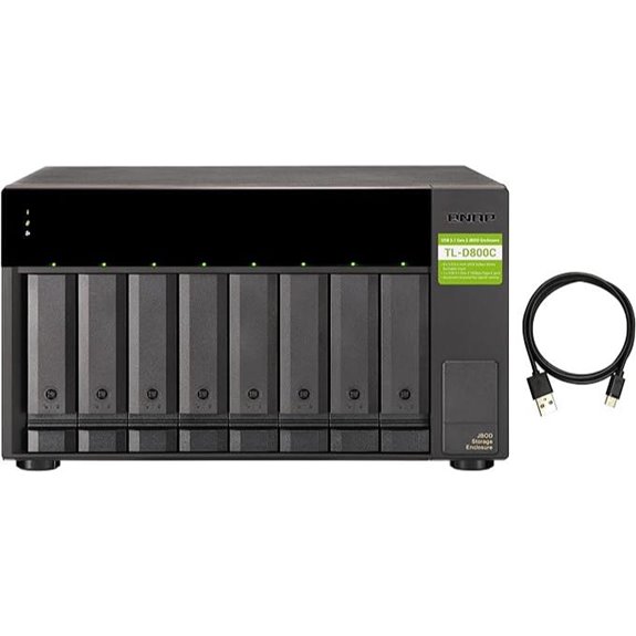 QNAP TL-D800C 8-Bay JBOD Storage Enclosure