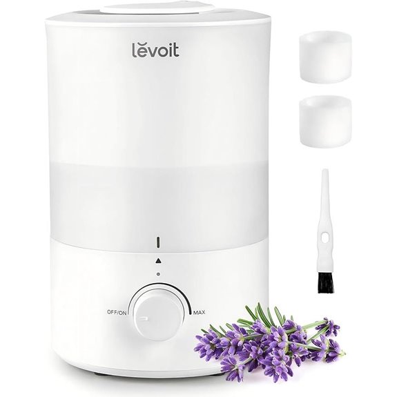LEVOIT Quiet Humidifier with Essential Oil Diffuser