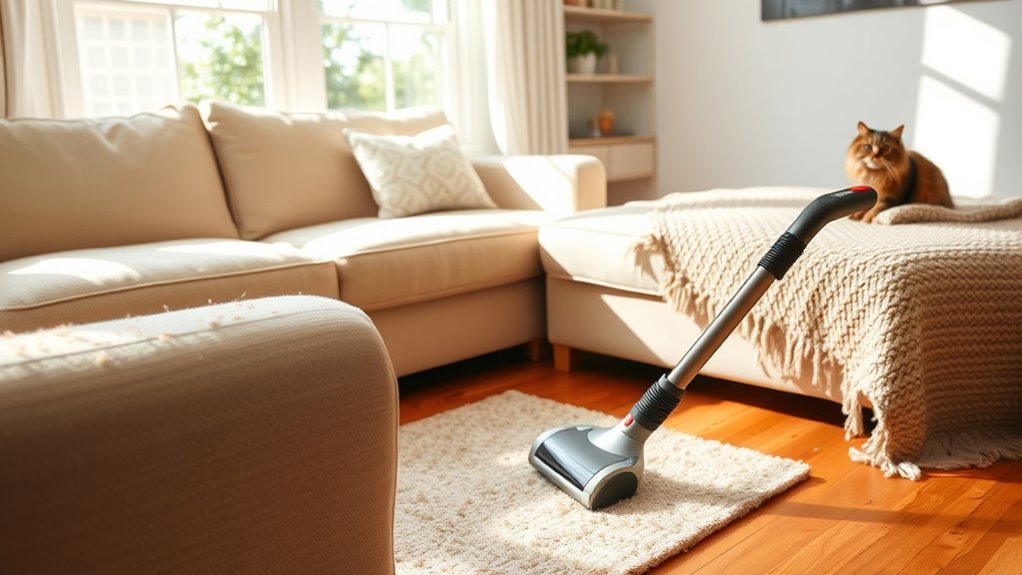 regular grooming and targeted cleaning