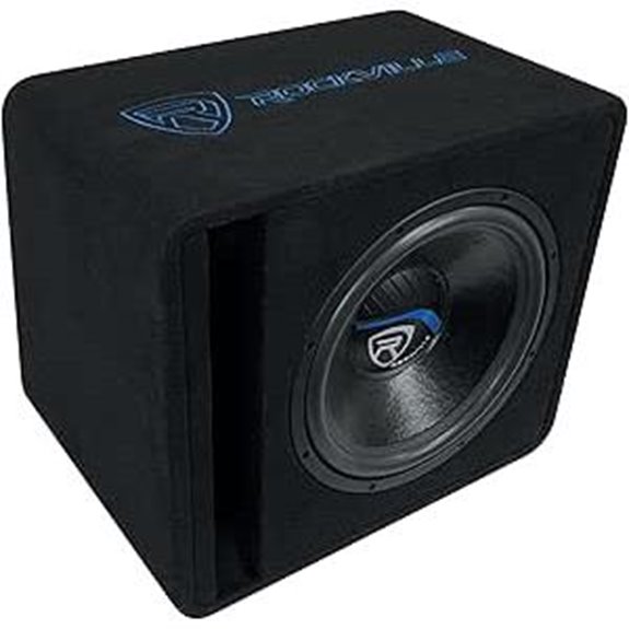 Rockville 15 Car Subwoofer in Vented Enclosure