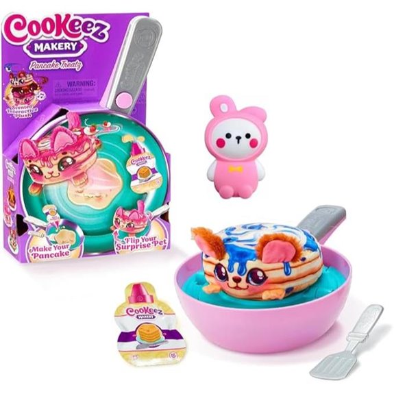 Cookeez Pancake DIY Toy Set with Scented Plush