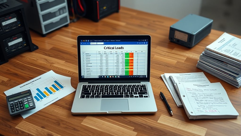 select appropriate backup power