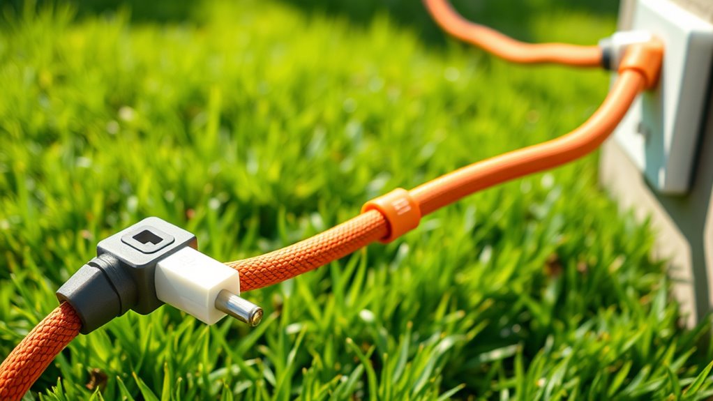 select appropriate heavy duty extension cord