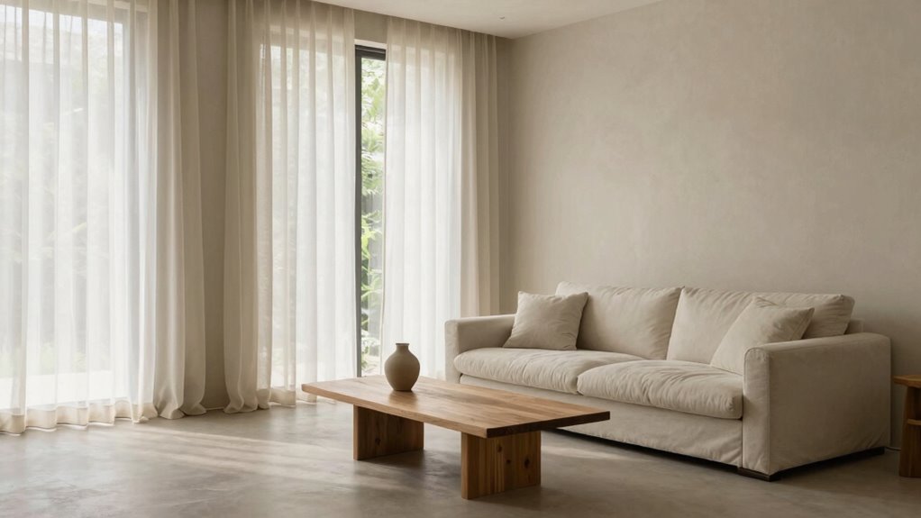 serene minimalist soundproof spaces