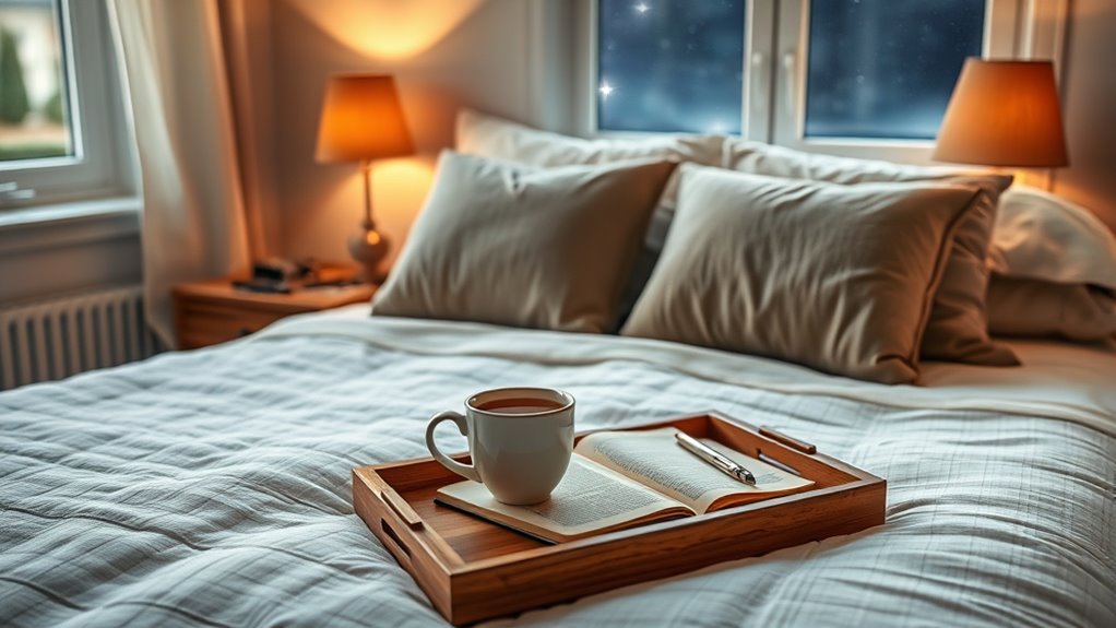 set intentions for tomorrow