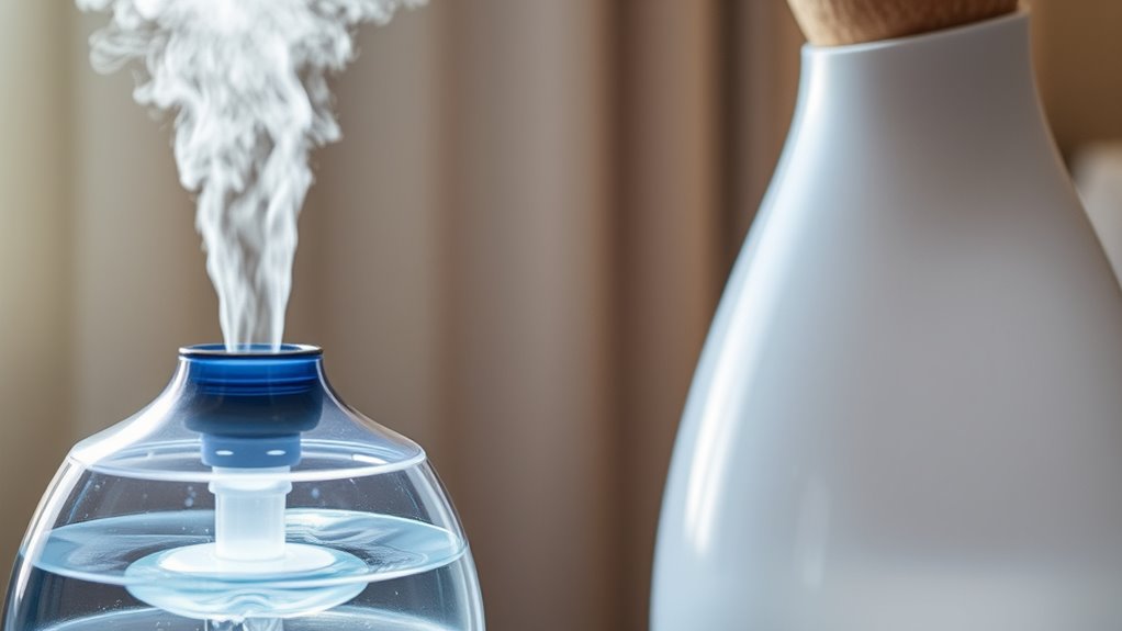 silent efficient adjustable mist