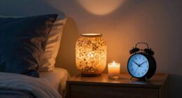 sleep friendly lighting setup