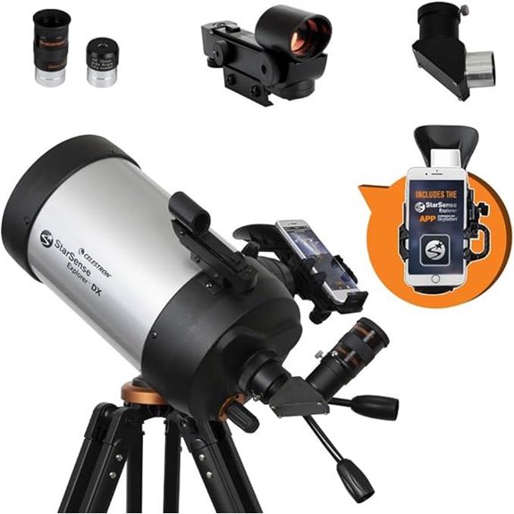 Celestron StarSense Explorer DX 5-inch Smartphone Telescope
