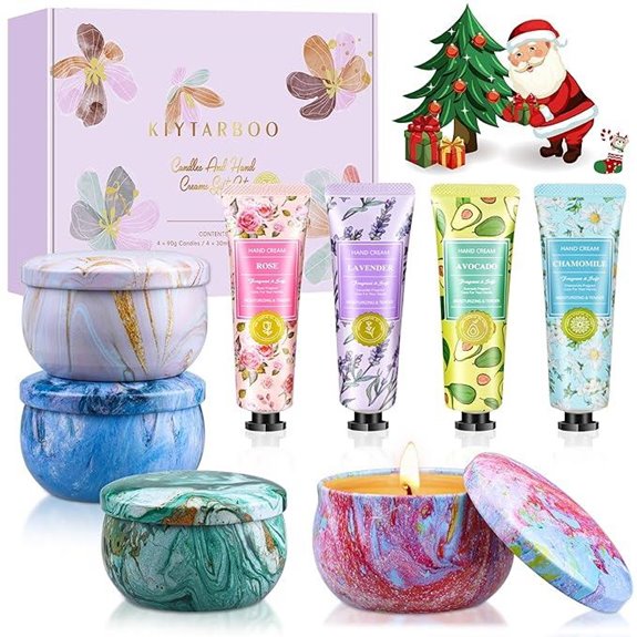 spa candle gift set