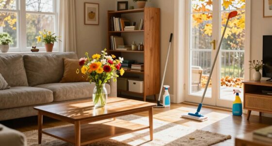 spring to fall cleaning