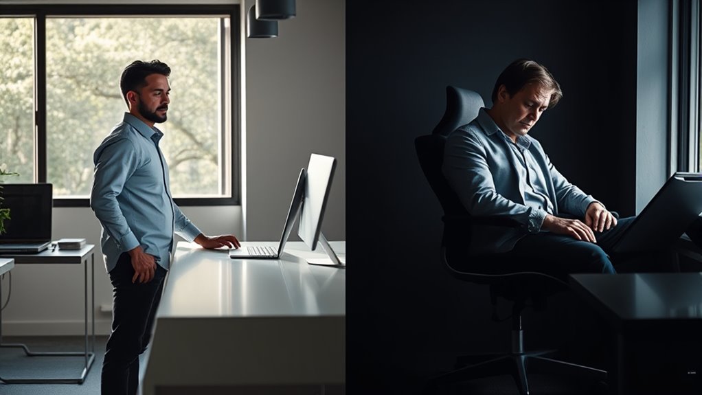 standing boosts energy and reduces fatigue