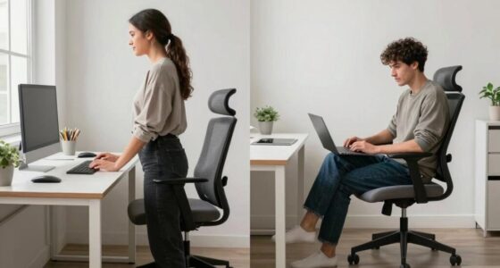 standing versus sitting work