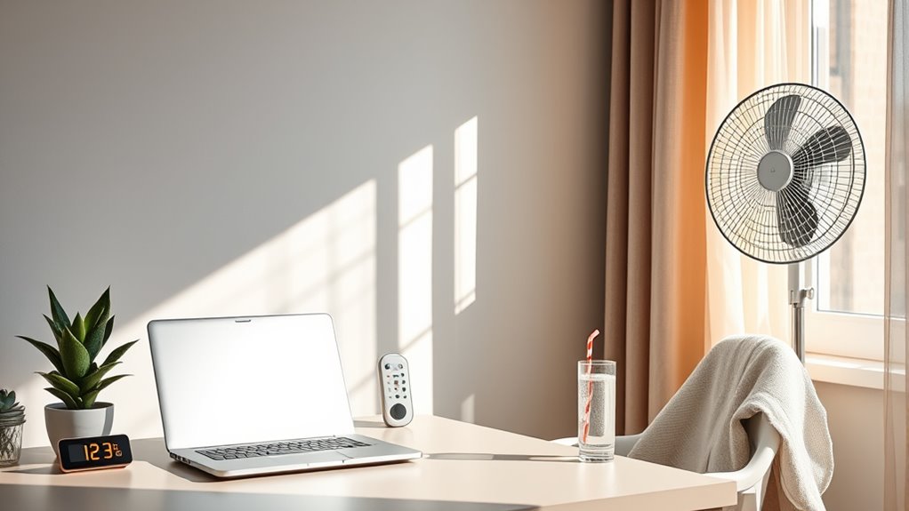 stay hydrated and ventilated