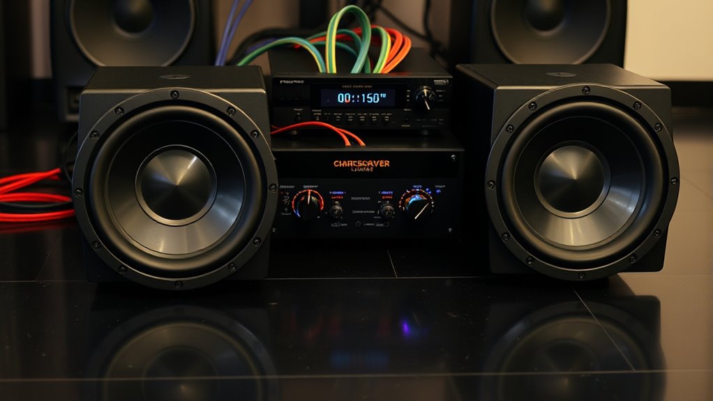 subwoofer phase crossover tuning