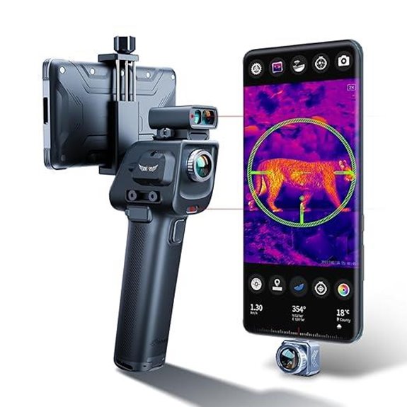 Thermal Monocular X3 Night Vision Binoculars for Wildlife