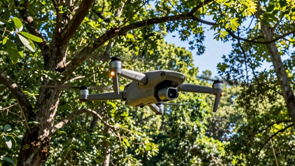 top drone obstacle features