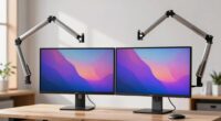 top dual monitor mounts