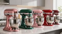 top kitchenaid mixer colors