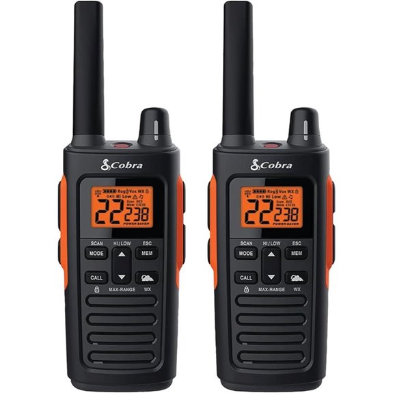 Cobra RX680 2-Pack Walkie Talkies Long Range