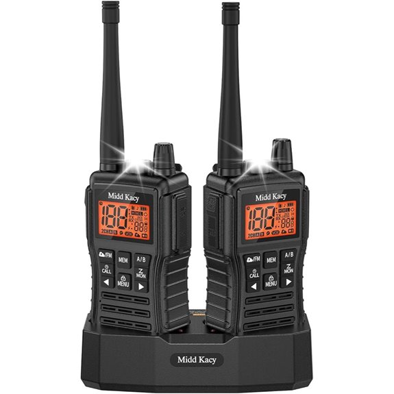 Midd Kacy MK208 Two-Way Radio Set (2 Pack)