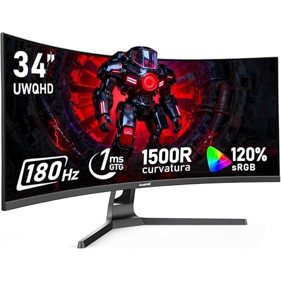 Gawfolk 34 Ultrawide Curved Gaming Monitor