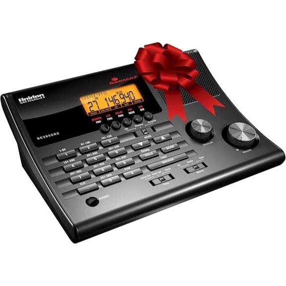 Uniden BC365CRS 500-Channel Scanner with Alarm & FM