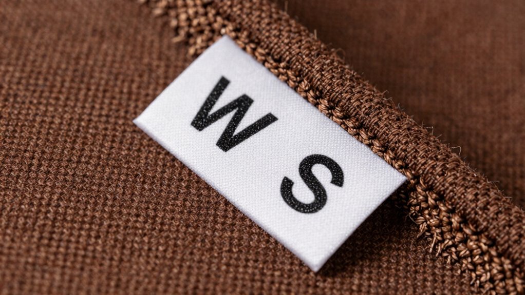 upholstery tag symbols deciphered