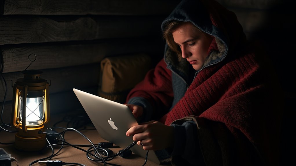 use backup power and surge protection