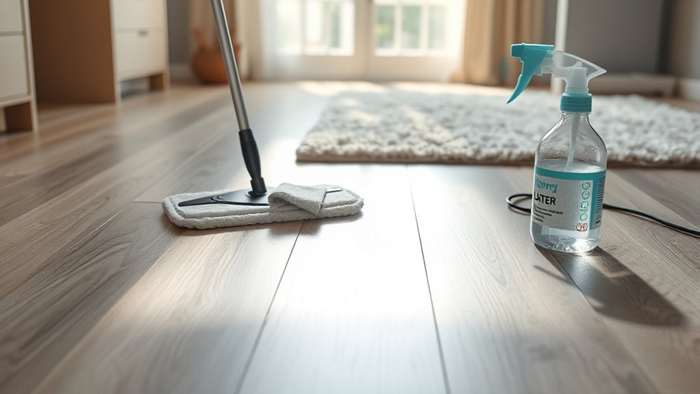 use gentle cleaning tools