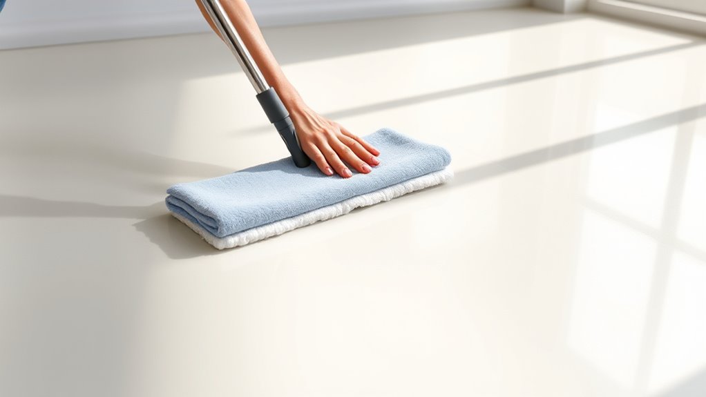 use gentle ph balanced cleaners