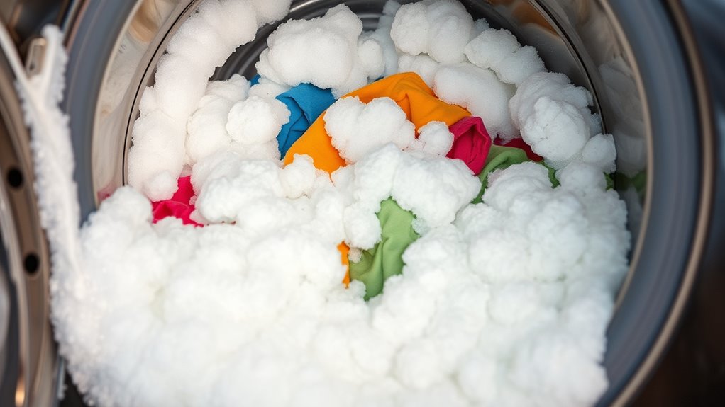 use proper detergent amount