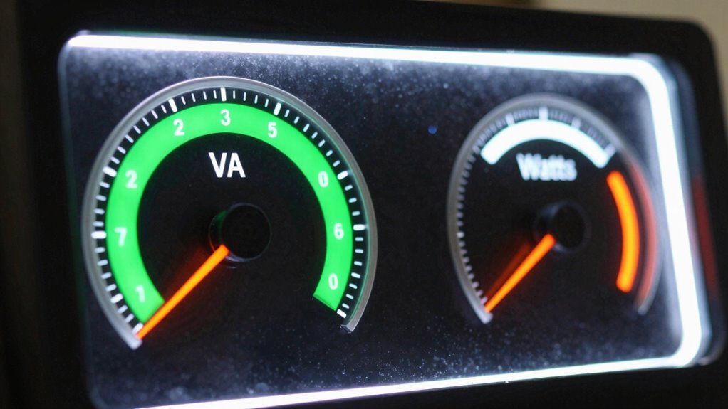 va versus watts confusion