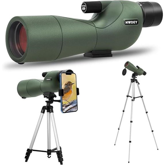 25-75X60 Spotting Scope with Tripod and Accessories
