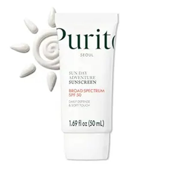 PURITO SPF 50 Korean Sunscreen Lightweight Vegan