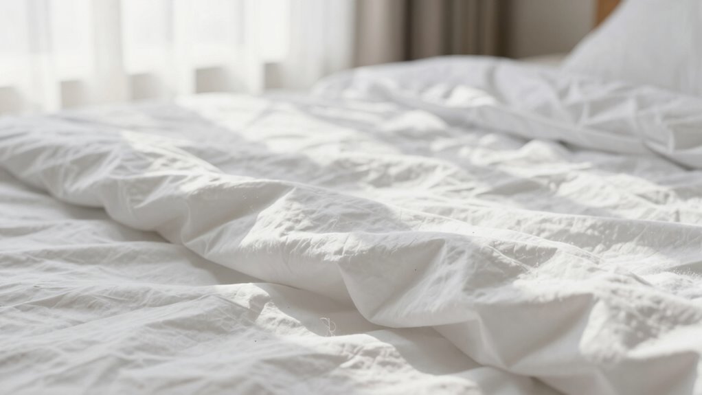 wash sheets regularly monthly