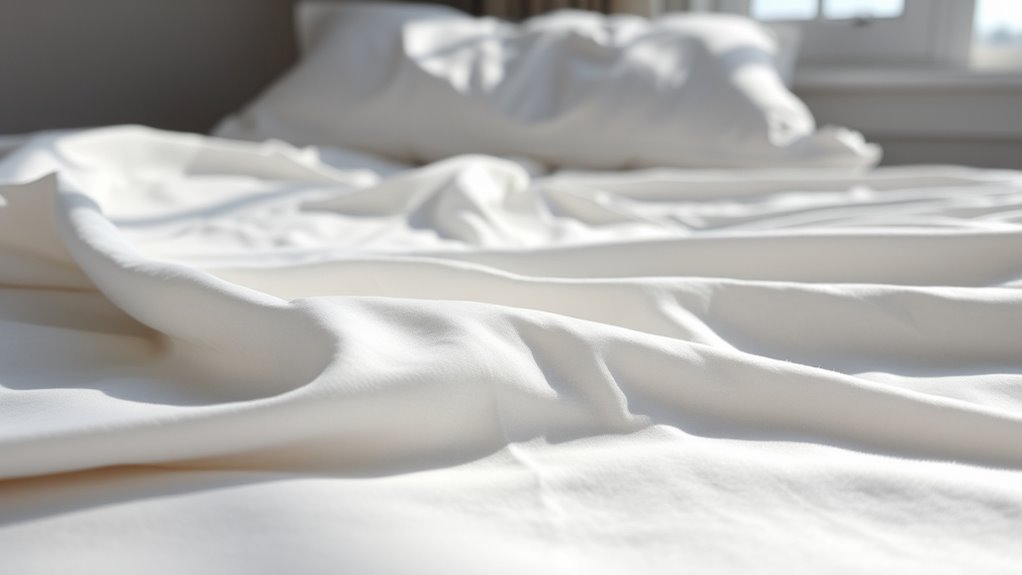 wash sheets weekly regularly